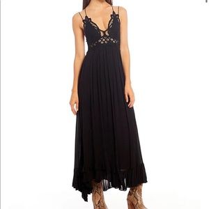 Free People adella maxi slip dress